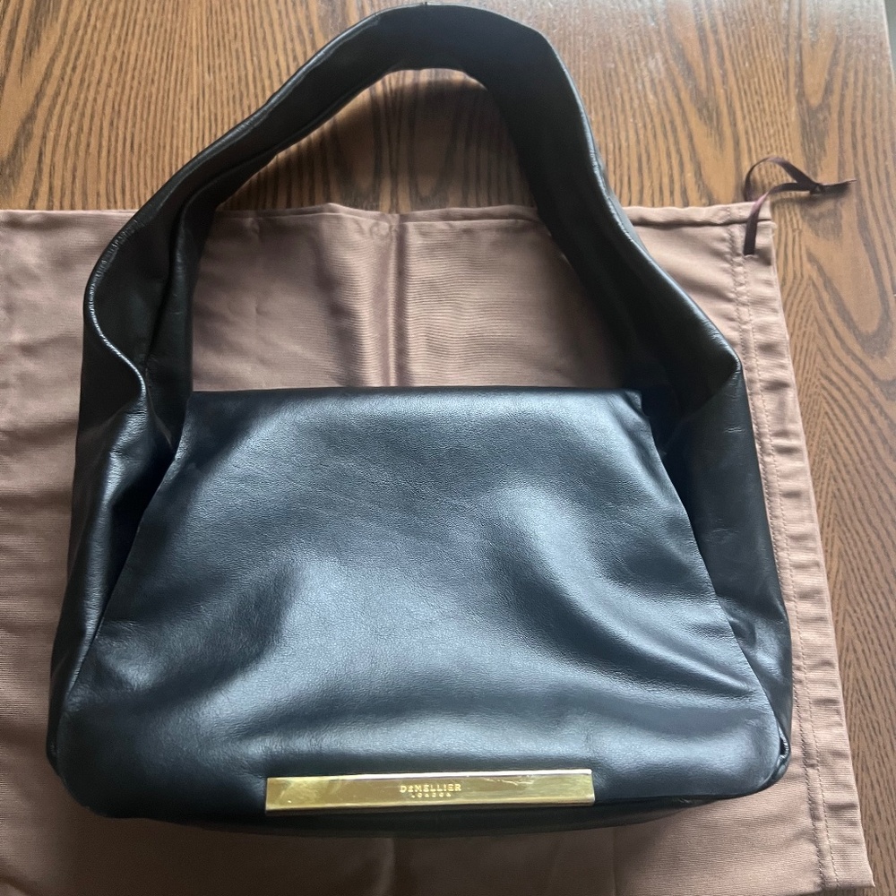 DEMELLIER LISBON SHOULDER BAG Leather Genuine leather